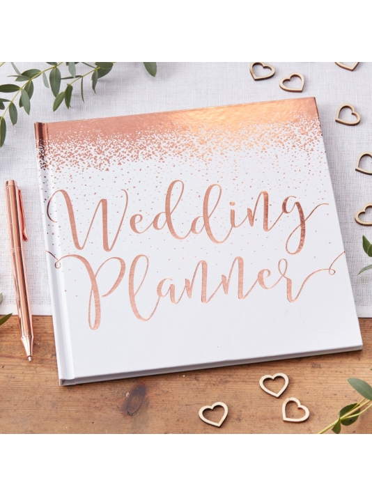 Ginger Ray BB-306 Beautiful Botanics Hochzeitsplaner Rose Gold main product photo