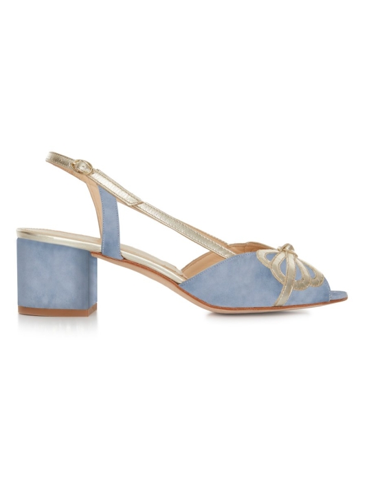 Rachel Simpson Kitty Blau Brautschuhe main product photo