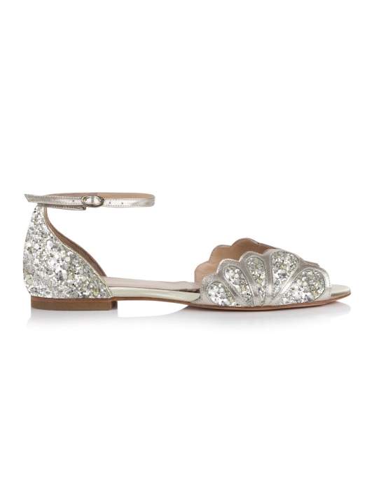 Rachel Simpson Willow Glitzer Brautschuhe main product photo