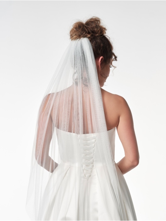 Poirier S12-210-1-SOFT-Ivory Schleier  - 210 cm main product photo