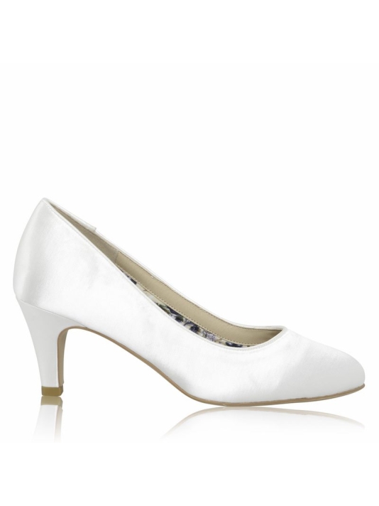 The Perfect Bridal Company Erica Satin Brautschuhe main product photo