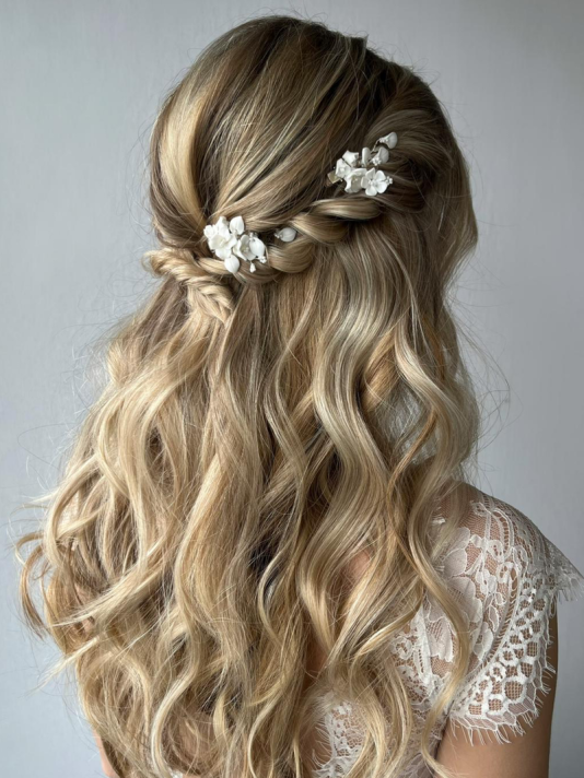 Sally Jane Bridal Vanessa Haarspeld Goud main product photo